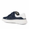 Damen-Sneaker 6008-1sc Indigo+Weiß