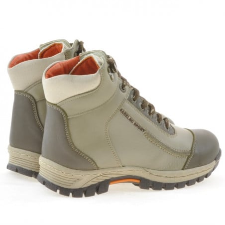 Kinderschuhe 3219 Sand+Khaki