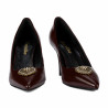 Elegante Damenschuhe 1363 Lack Bordeaux