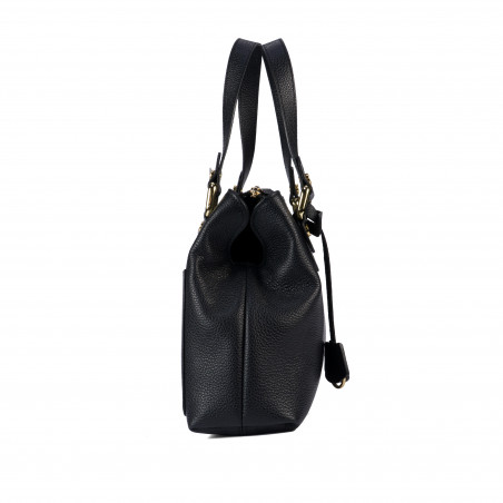 Damenschultertasche 004-1g schwarz