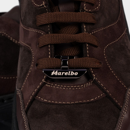 Herren Casual/Sportschuhe 996 Kaffee Velours kombiniert