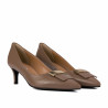 Elegante Damenschuhe 1358 Cappuccino
