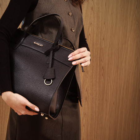 Damentasche Schultertasche 047g biz schwarz lifestyle