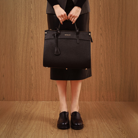 Damentasche Schultertasche 047g biz schwarz lifestyle