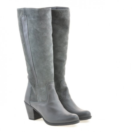 Damenschuhe 3277 grau kombiniert