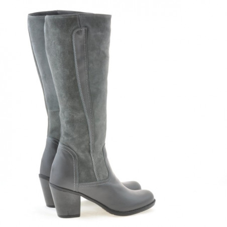 Damenschuhe 3277 grau kombiniert