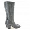 Damenschuhe 3277 grau kombiniert