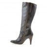 Damenstiefel 1109 Crepe Lack Kaffee