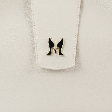 Damentasche Schultertasche 050g biz panna