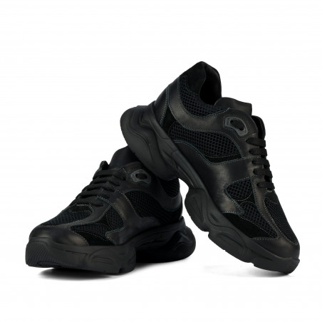 Damen Sportschuhe 6102 schwarz kombiniert