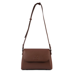 Damentasche Schultertasche 040g 01 biz cognac