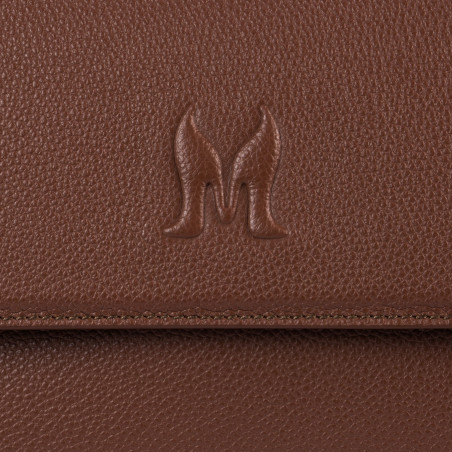 Damen-Umhängetasche 040g biz cognac