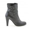 Damenschuhe 1112 schwarz kombiniert