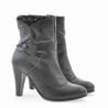 Damenschuhe 1112 schwarz kombiniert