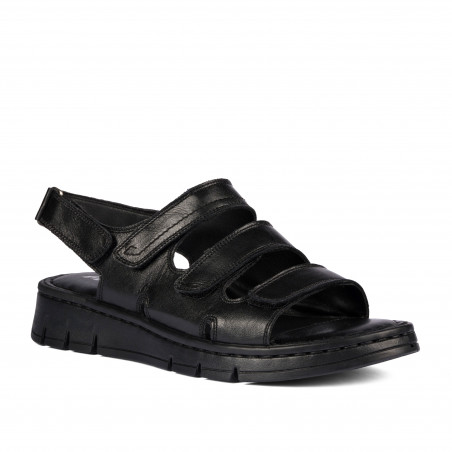 Damensandalen 5121 schwarz
