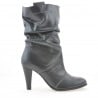 Damenstiefel 1114 grau
