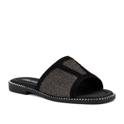 Damensandalen 5128 Schwarz...