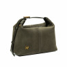 Damentasche Handtasche 037-1g Wildleder Oliv
