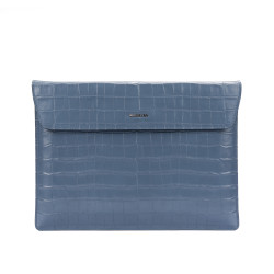 Laptop-Hülle 309g 01 Croco Blau