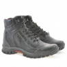 Jugendstiefel 479 schwarz+grau