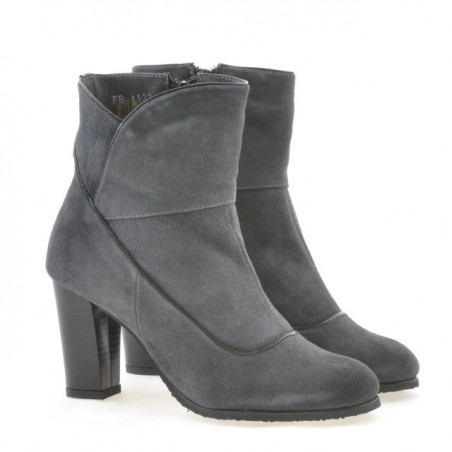 Damenstiefel 1133 grau Antilope