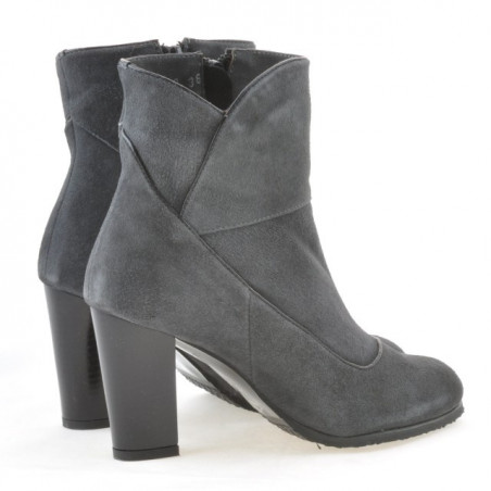 Damenstiefel 1133 grau Antilope