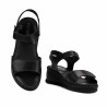 Damensandalen 5122 schwarz