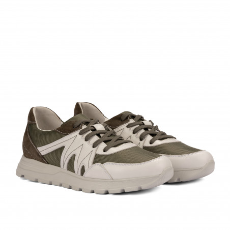 Herren Freizeitschuhe/Sportschuhe 997 khaki kombiniert