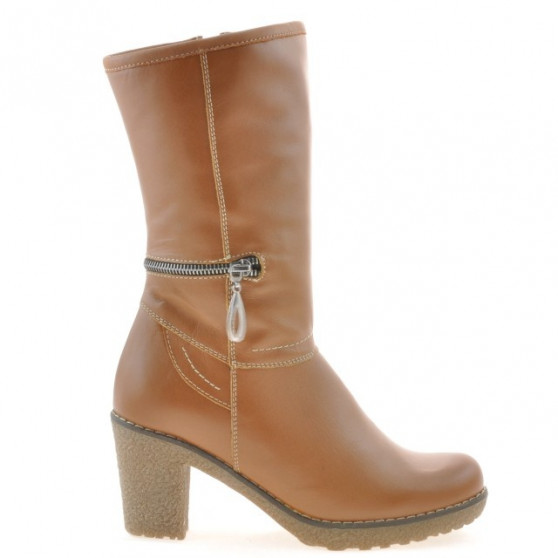 Damenstiefel 3256 gewachstes Braun Damenstiefel 3256 gewachstes Braun