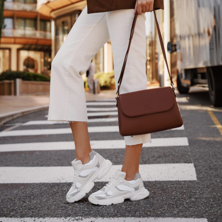 Damen-Sportschuhe 6102 weiß kombiniert lifestyle