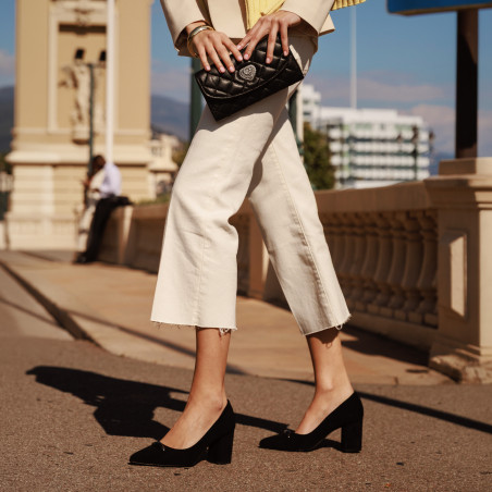 Damen-Umhängetasche 048g 01 biz schwarz lifestyle