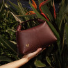 Damentasche 037-1g burgundy lifestyle
