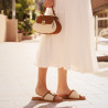 Damen Sandalen 5128 beige kombiniert lifestyle
