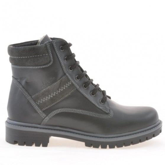 Jugendstiefel 432 schwarz