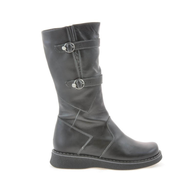 Kinderstiefel 214 schwarz