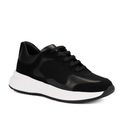 Damen-Sportschuhe 6098 Schwarz kombiniert