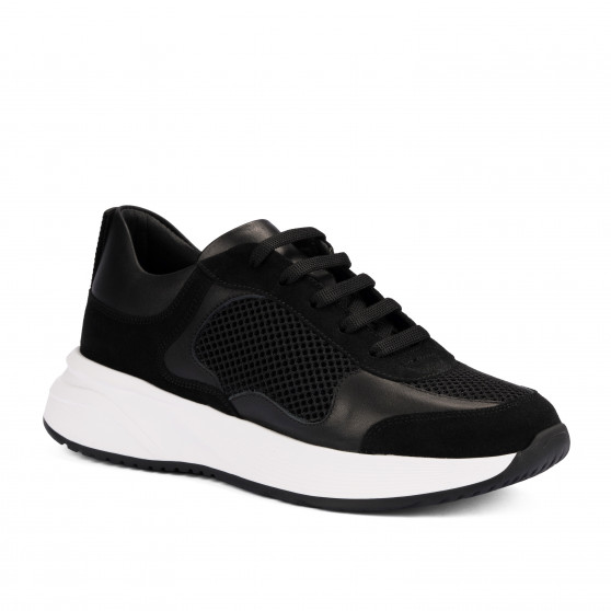 Damen-Sportschuhe 6098 Schwarz kombiniert