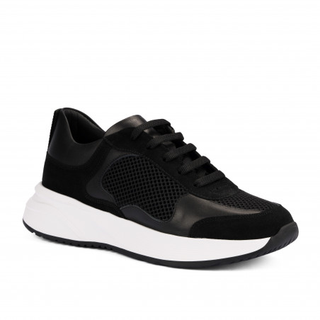 Damen-Sportschuhe 6098 Schwarz kombiniert