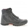 Jugendstiefel 479 schwarz+grau