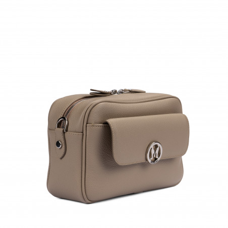 Damenschultertasche 014g 01 biz latte