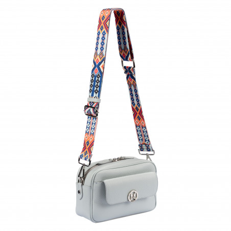 Damentasche über die Schulter 014g 01 Biz Soft Pearl