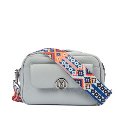 Damentasche über die Schulter 014g 01 Biz Soft Pearl