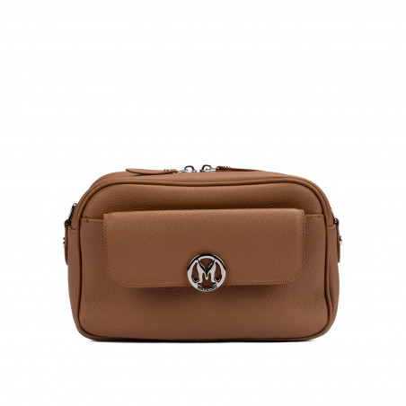 Damen-Umhängetasche 014g 01 biz braun