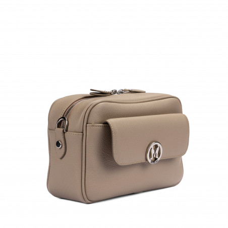 Damenschultertasche 014g 01 biz latte