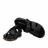 Damensandalen 5126 schwarz