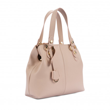 Damen Schultertasche 004-1g Vanille