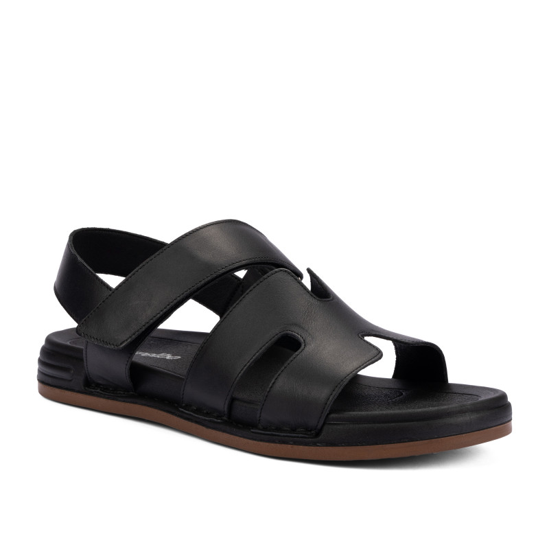 Herrensandalen 368 Schwarz
