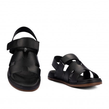 Herrensandalen 368 Schwarz