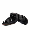 Herrensandalen 368 Schwarz