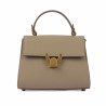 Damentasche Schultertasche 032g Hellgrau